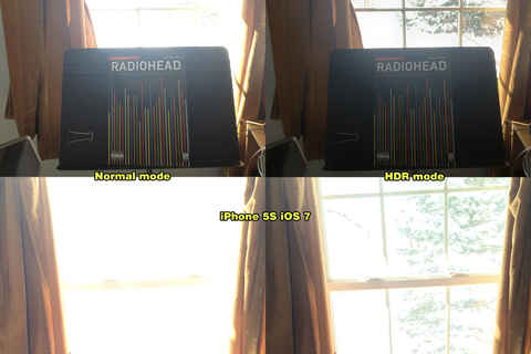 HDR images in iOS6 vs iOS7